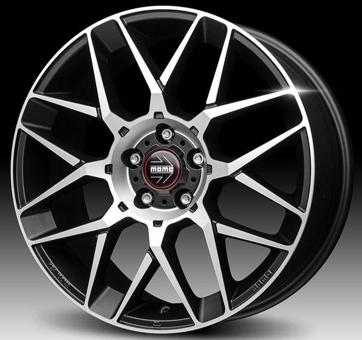 valuveljed Momo REVENGE EVO 2.0 Matt Black Polished